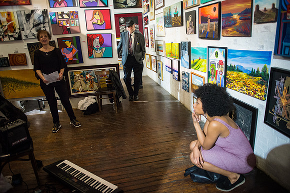 First Friday Pop Up Art Show & Music Showcase - Ward Nasse Gallery - SOHO NYC - May 2015