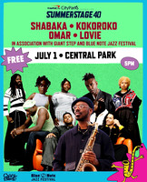 NYC SummerStage - Shabaka - Rumsey Playfield - NYC - 2026