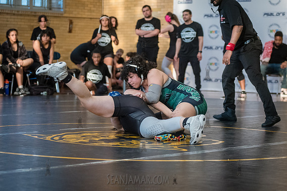 PSAL Girls Team Wrestling Championship - Grover Cleveland HS - N