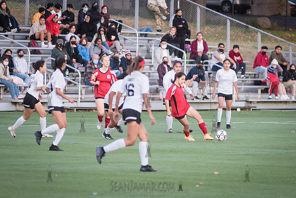 PSAL Girls Soccer B Championship - Queens HS Complex vs Queens Technical School - Randalls Island Field 10 - NYC - 2021