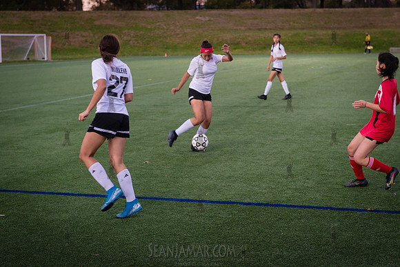 PSAL Girls Soccer B Championship - Queens HS Complex vs Queens Technical School - Randalls Island Field 10 - NYC - 2021