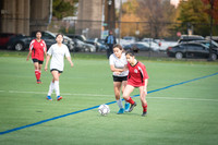 PSAL Girls Soccer B Championship - Queens HS Complex vs Queens Technical School - Randalls Island Field 10 - NYC - 2021