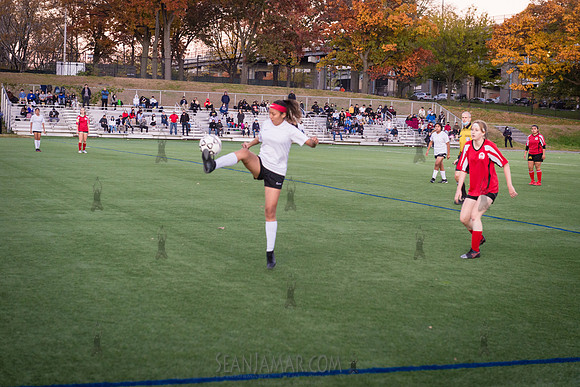 PSAL Girls Soccer B Championship - Queens HS Complex vs Queens Technical School - Randalls Island Field 10 - NYC - 2021