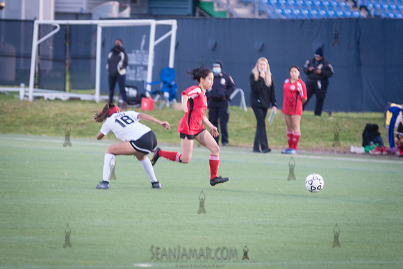 PSAL Girls Soccer B Championship - Queens HS Complex vs Queens Technical School - Randalls Island Field 10 - NYC - 2021