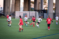 PSAL Girls Soccer B Championship - Queens HS Complex vs Queens Technical School - Randalls Island Field 10 - NYC - 2021