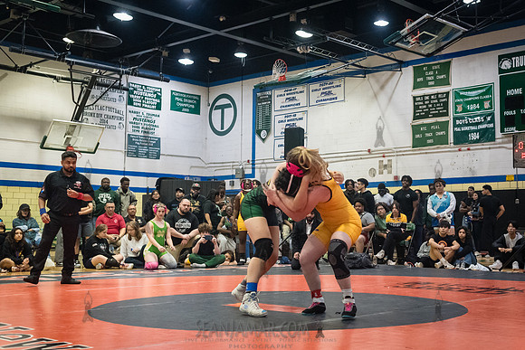 PSAL Girls Individual Championships - Harry S Truman HS - NYC -
