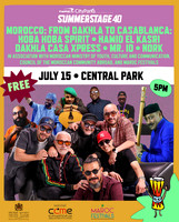 NYC SummerStage - Morocco from Dakhla to Casablanca - Rumsey Playfield - NYC - 2026