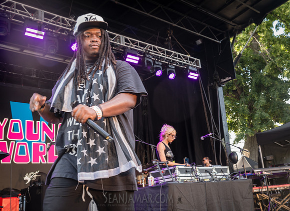 Thirteendegrees - NYC SummerStage - Mikes Young World - Von King
