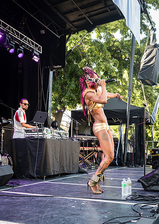 Salimata - NYC SummerStage - Mikes Young World - Von King Park -