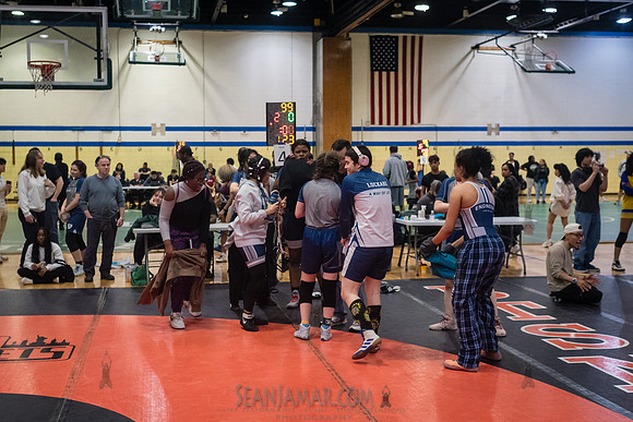 PSAL Girls Individual Championships - Harry S Truman HS - NYC -