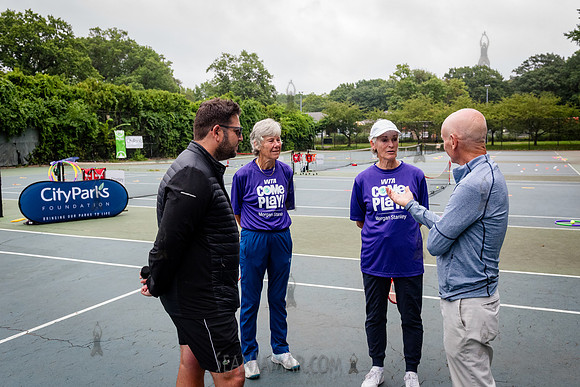 CPF Play - WTA + Morgan Stanley Come To Play Clinic - Cunningham