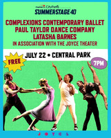 NYC SummerStage - Complexions Contemporary Ballet - Rumsey Playfield - NYC - 2026