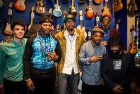Paul Bloom, Daru Jones, Lez Lemon, Marcus Machado Dj Spinna, V jeffery Smith - Guitar Center - Union Square NYC - 2016