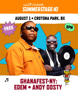 NYC SummerStage - GhanaFest - Crotona Park - NYC - 2026