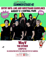 NYC SummerStage - WayV - Rumsey Playfield - NYC - 2026