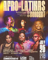 NYC SummerStage - Afro Latinas - Rumsey Playfield - NYC - 2026