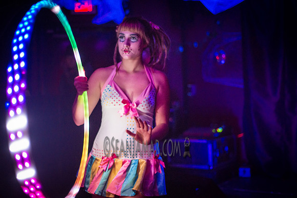 Sabrena Sunshine - Glow Burlesque - Hells Kitchen Lounge - Newark NJ - 2015