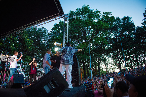 Tito Nieves - East River Bandshell - NYC - 2015