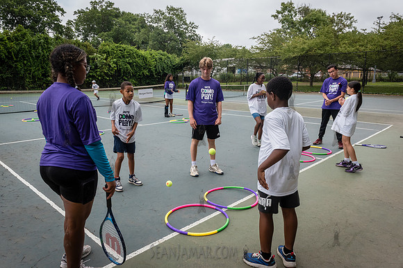 CPF Play - WTA + Morgan Stanley Come To Play Clinic - Cunningham