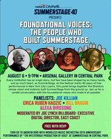 NYC SummerStage -Foundational Voices: The People Who Built Summerstage - The Arsenal - NYC - 2026