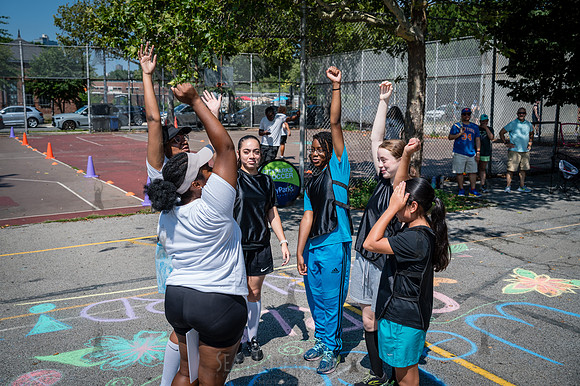 CPF Play - Girls Forward Olympics - Ericcson Playground - NYC -