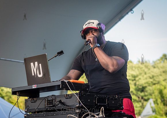 DJ MU - NYC SummerStage - Funk Flex Birthday Fest - Snug Harbor