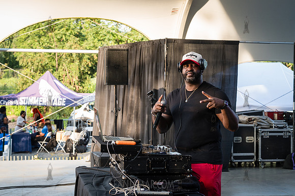 DJ MU - NYC SummerStage - Funk Flex Birthday Fest - Snug Harbor