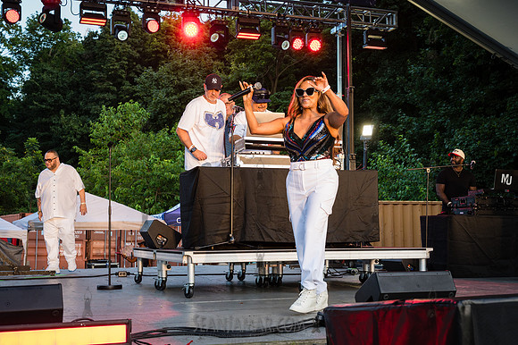 Cynthia - NYC SummerStage - Funk Flex Birthday Fest - Snug Harbo