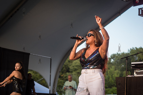 Cynthia - NYC SummerStage - Funk Flex Birthday Fest - Snug Harbo