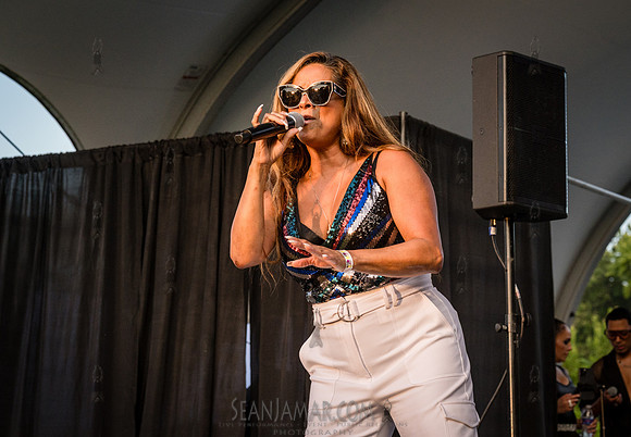 Cynthia - NYC SummerStage - Funk Flex Birthday Fest - Snug Harbo
