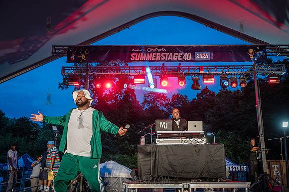 Greg Nice + Teddy Ted - NYC SummerStage - Funk Flex Birthday Fes