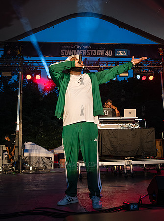 Greg Nice + Teddy Ted - NYC SummerStage - Funk Flex Birthday Fes