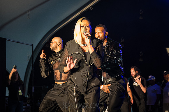 Crystal Waters - NYC SummerStage - Funk Flex Birthday Fest - Snu