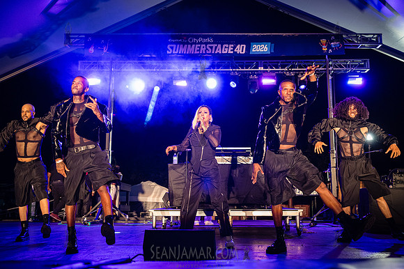 Crystal Waters - NYC SummerStage - Funk Flex Birthday Fest - Snu