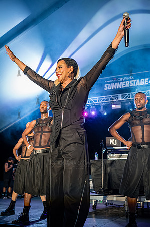 Crystal Waters - NYC SummerStage - Funk Flex Birthday Fest - Snu