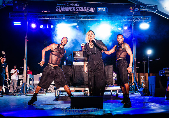 Crystal Waters - NYC SummerStage - Funk Flex Birthday Fest - Snu