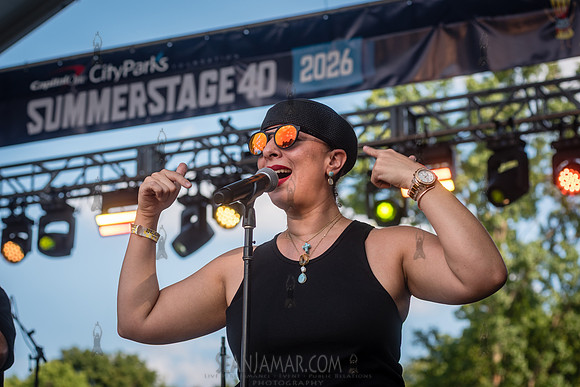 Judy Santos - NYC SummerStage - Bobby Sanabria Multiverse Big Ba