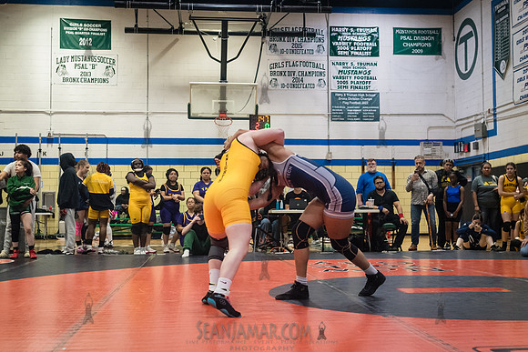 PSAL Girls Individual Championships - Harry S Truman HS - NYC -