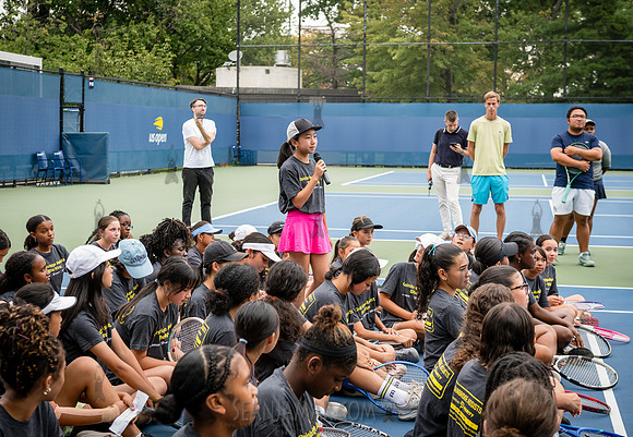 CPF Play - Gainbridge + Billy Jean King Clinic - Flushing Meadow