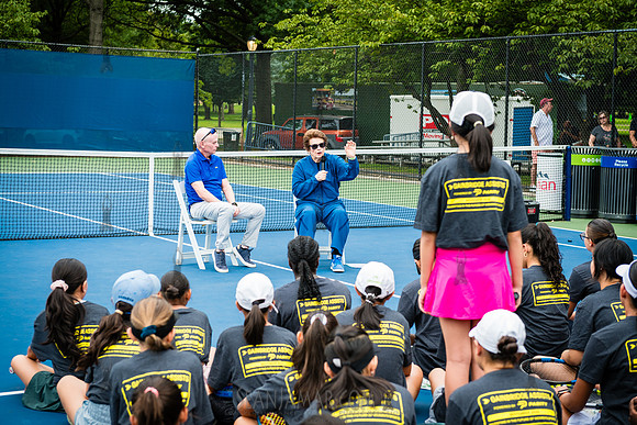 CPF Play - Gainbridge + Billy Jean King Clinic - Flushing Meadow