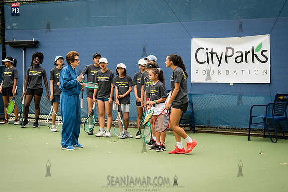 CPF Play - Gainbridge + Billy Jean King Clinic - Flushing Meadow