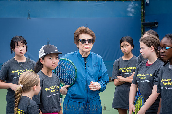 CPF Play - Gainbridge + Billy Jean King Clinic - Flushing Meadow
