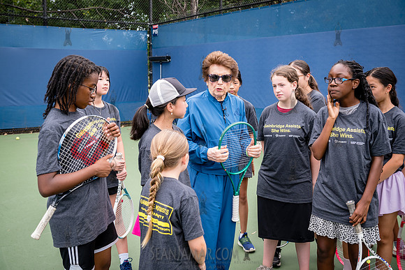 CPF Play - Gainbridge + Billy Jean King Clinic - Flushing Meadow