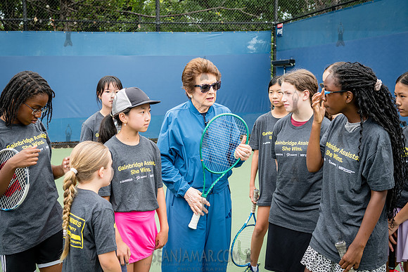 CPF Play - Gainbridge + Billy Jean King Clinic - Flushing Meadow