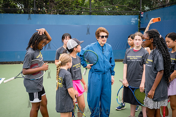 CPF Play - Gainbridge + Billy Jean King Clinic - Flushing Meadow