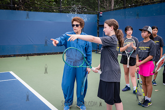 CPF Play - Gainbridge + Billy Jean King Clinic - Flushing Meadow