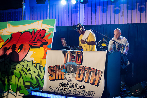 Brucie B - NYC SummerStage - Ted Smooth 40th Anniversary Old Sch