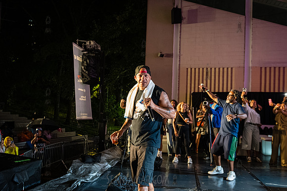 Peter Gunz - NYC SummerStage - Ted Smooth 40th Anniversary Old S