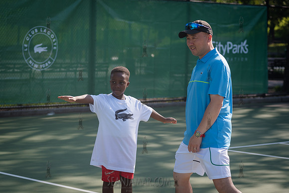 CPF Play - Lacoste Tennis Clinic - St Marys Park - NYC - 2024