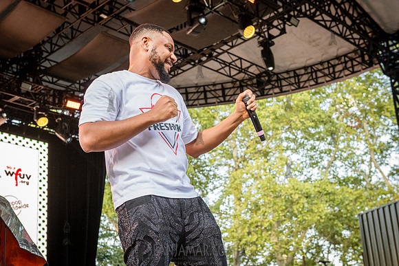 DJ Freshyk - NYC SummerStage - Angelique Kidjo - Rumsey Playfiel
